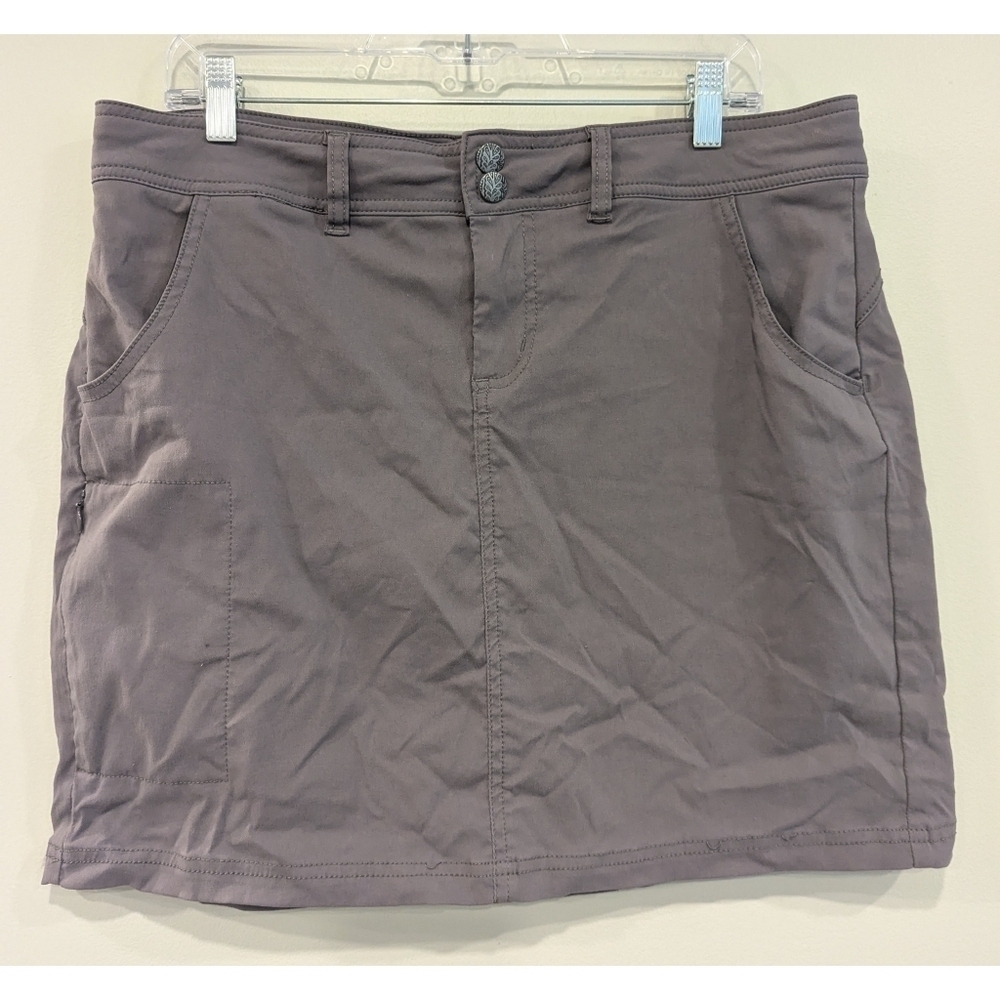 Prana Halle Skort Skirt in Grey Size 10 - Picture 1 of 7